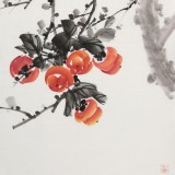 【已售】梁景欣 三尺《喜事多多》 學院派畫家