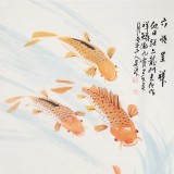 梁景欣 三尺《六順呈祥》 學(xué)院派畫家