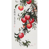 【已售】黃藝三尺風(fēng)水吉利國(guó)畫《大壽圖》