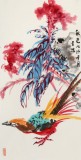 邢書波 四條屏《春夏秋冬》 中美協會員 清華美院創作班導師（詢價）