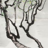 【已售】黃云鴻 三尺斗方《春江漁歌》
