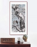 【已售】陳薪名《雪韻》代表作精品 第六屆全國花鳥畫展金獎獲得者