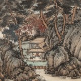 吳顯剛 《草堂松風圖》 貴州七星關美協主席