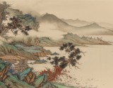 吳顯剛 六尺《松亭高逸》 貴州七星關美協主席