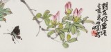 【已售】陳丹暉 《花開時節》 江蘇省美協會員 清華美院助教