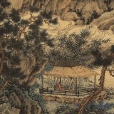 貴州七星關美協主席 吳顯剛 小六尺《竹亭松風圖》
