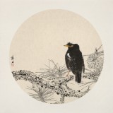 【已售】陳薪名《鳴春》 中美協(xié)會(huì)員 第六屆全國(guó)花鳥畫展金獎(jiǎng)獲得者
