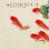 凌雪 三尺《年年有余》 北京美協會員