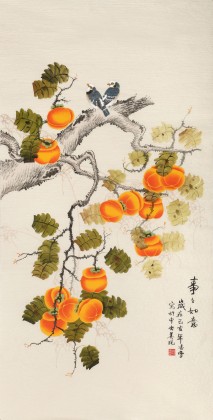 【已售】凌雪 四尺《事事如意》 北京美協會員