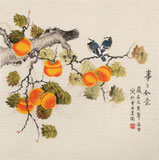 【已售】凌雪 四尺斗方《事事如意》 北京美協會員