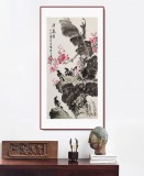 王寶欽 四尺《清氣圖》當代花鳥牡丹畫名家（詢價）