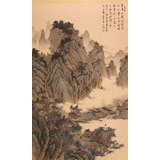 【已售】吳顯剛 《溪山雅居》 貴州七星關美協主席