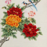 【已售】凌雪 四尺《花開富貴》 北京美協會員