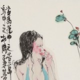 王其志 《荷風(fēng)》  中美協(xié)會(huì)員 江蘇贛榆美協(xié)副主席