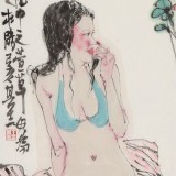 王其志 《荷風(fēng)》  中美協(xié)會(huì)員 江蘇贛榆美協(xié)副主席