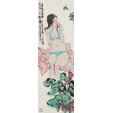 王其志 《荷風》  中美協會員 江蘇贛榆美協副主席