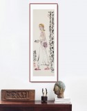 王其志 《以愛花之心愛美人》  中美協會員 江蘇贛榆美協副主席