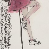 王其志 《少女》  中美協會員 江蘇贛榆美協副主席