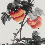 【已售】梁景欣 三尺斗方《事事如意》 學(xué)院派畫家