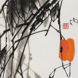 【已售】苗雨 四尺斗方《事事如意》 遼寧工美教授 師從吳冠中