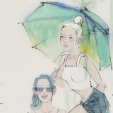 王其志 《楊柳依依》  中美協會員 江蘇贛榆美協副主席