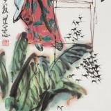 【已售】王其志 《夏日風情》  中美協會員 江蘇贛榆美協副主席