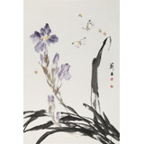 陳薪名《花香》 中美協會員吉祥水墨 第六屆全國花鳥畫展金獎獲得者