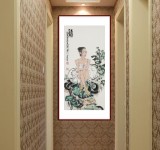 【已售】王其志 《青荷之舞》  中美協(xié)會員 江蘇贛榆美協(xié)副主席