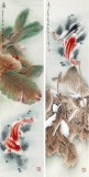 南海禪寺 妙林居士 四條屏《春夏秋冬》