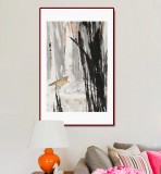 【已售】陳薪名《蘆塘》 中美協會員 第六屆全國花鳥畫展金獎獲得者