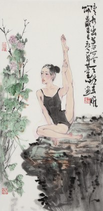 王其志 《花開時節(jié)》  中美協(xié)會員 江蘇贛榆美協(xié)副主席