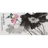 【已售】何一鳴 《映日荷花別樣紅》