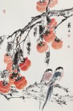 【已售】陳薪名《事事如意》中美協會員 第六屆全國花鳥畫展金獎獲得者