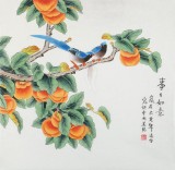 【已售】凌雪 四尺斗方《事事如意》 北京美協(xié)會員
