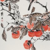 【已售】陳薪名《事事如意》 第六屆全國花鳥畫展金獎獲得者