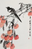 陳薪名《事事如意》 中美協會員 第六屆全國花鳥畫展金獎獲得者