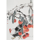 【已售】陳薪名《事事如意》 第六屆全國花鳥畫展金獎獲得者