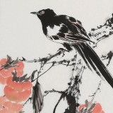 陳薪名《事事如意》 中美協會員 第六屆全國花鳥畫展金獎獲得者