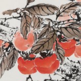 【已售】陳薪名《事事如意》 第六屆全國花鳥畫展金獎獲得者