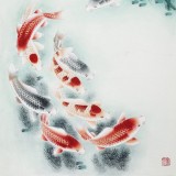 南海禪寺 妙林居士 四尺《和風送九如》