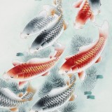 【已售】南海禪寺 妙林居士 四尺《錦玉滿堂》