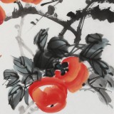 【已售】梁景欣 三尺斗方《萬事如意》 學院派畫家