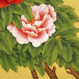 【已售】凌雪 四尺斗方《花開富貴》 北京美協會員