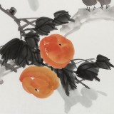 【已售】梁景欣 三尺斗方《好事成雙》 學院派畫家