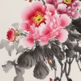王偉寧《春風得意》 青年書畫才俊 河南美協會員