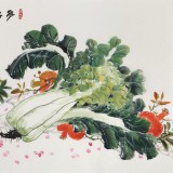 【已售】黃藝 三尺《多子多福納百財》