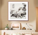 連紅武 四尺斗方《心靜自然涼》 徐悲鴻畫院華北分院副院長