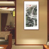 【已售】王友金 四尺《旭日探幽圖》
