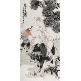 連紅武 三尺《老子出關(guān)》 徐悲鴻畫院華北分院副院長