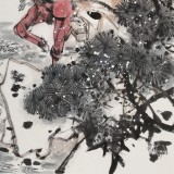 連紅武 三尺《觀滄海》 徐悲鴻畫院華北分院副院長